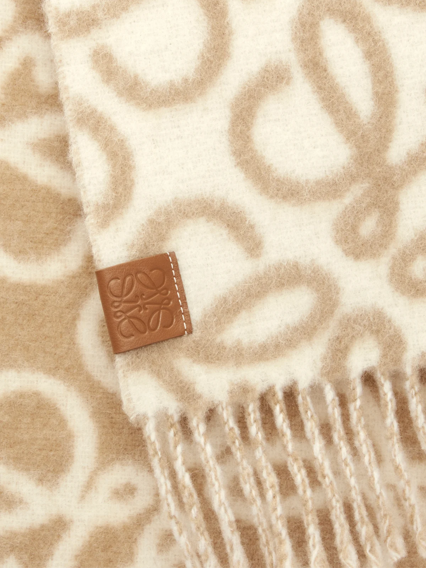 Anagram Scarf In Alpaca & Wool Blend
