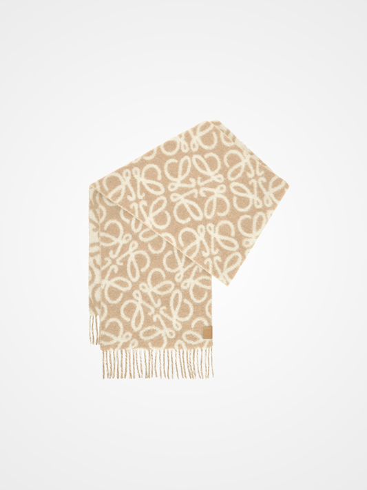 Anagram Scarf In Alpaca & Wool Blend