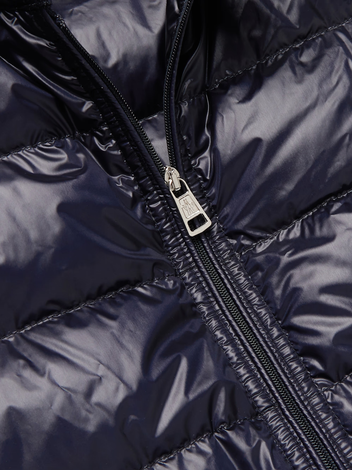 Glossy Shell Down Gilet