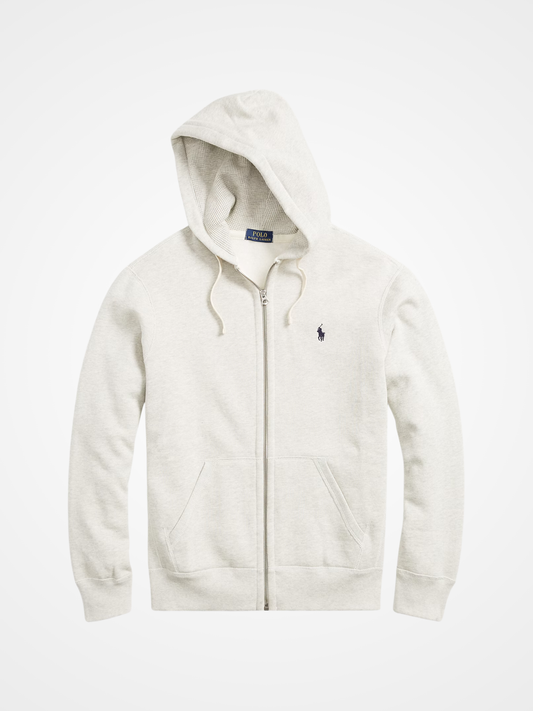 Zip-Up Fleece Hoodie