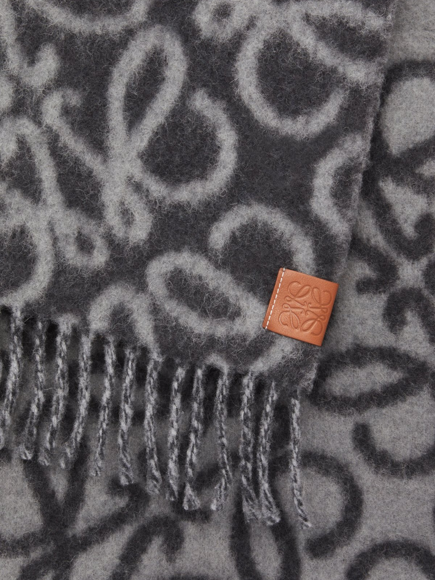 Anagram Scarf In Alpaca & Wool Blend