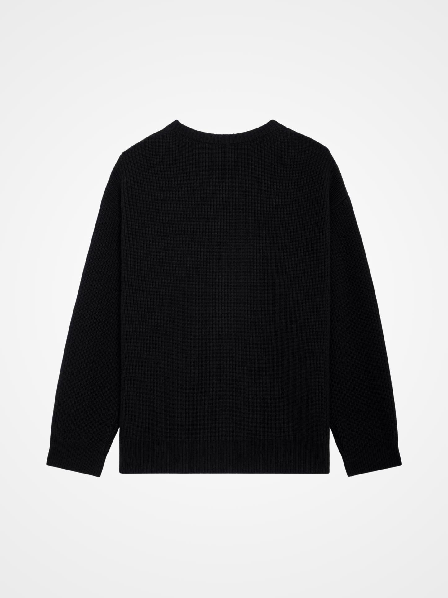 Sweater In Ribbed Wool