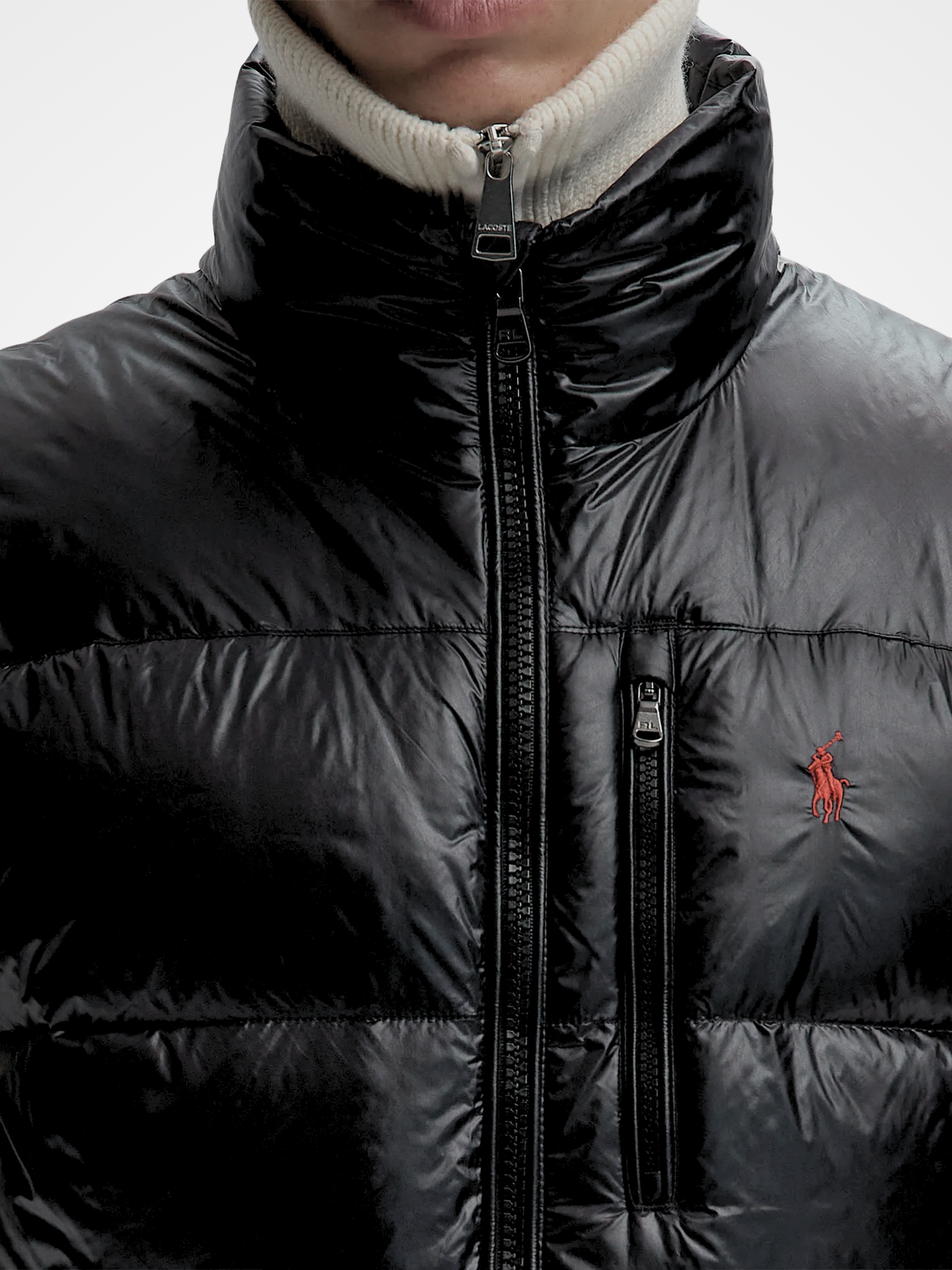 Glossy Down Vest