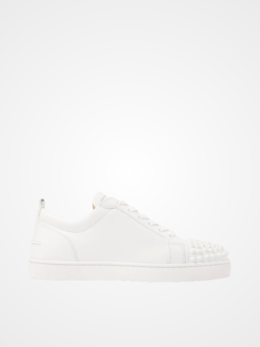 Spikes Leather Sneakers